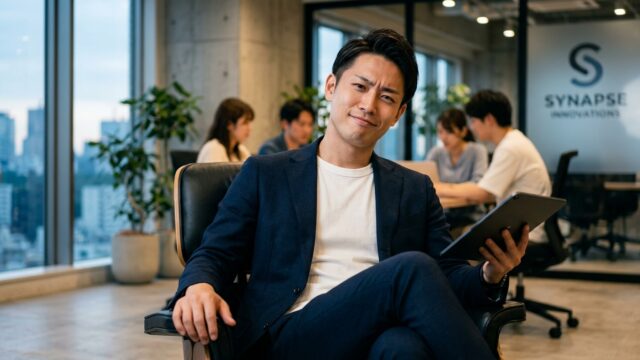 フリーランスエンジニアと面談するクセが強い経営者のイメージ
